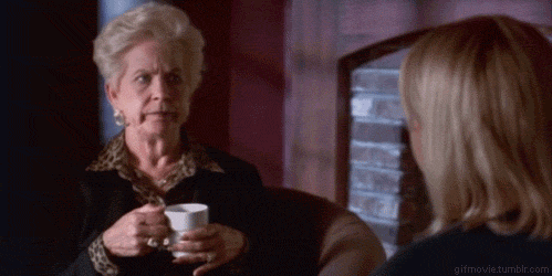 This is a good reaction gif for the entire movie, though, really.