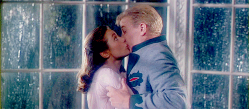 Rolf kissed Liesl like a sweet, nervous boy. You know, not like a Nazi.