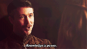 "knowledge is power gif"